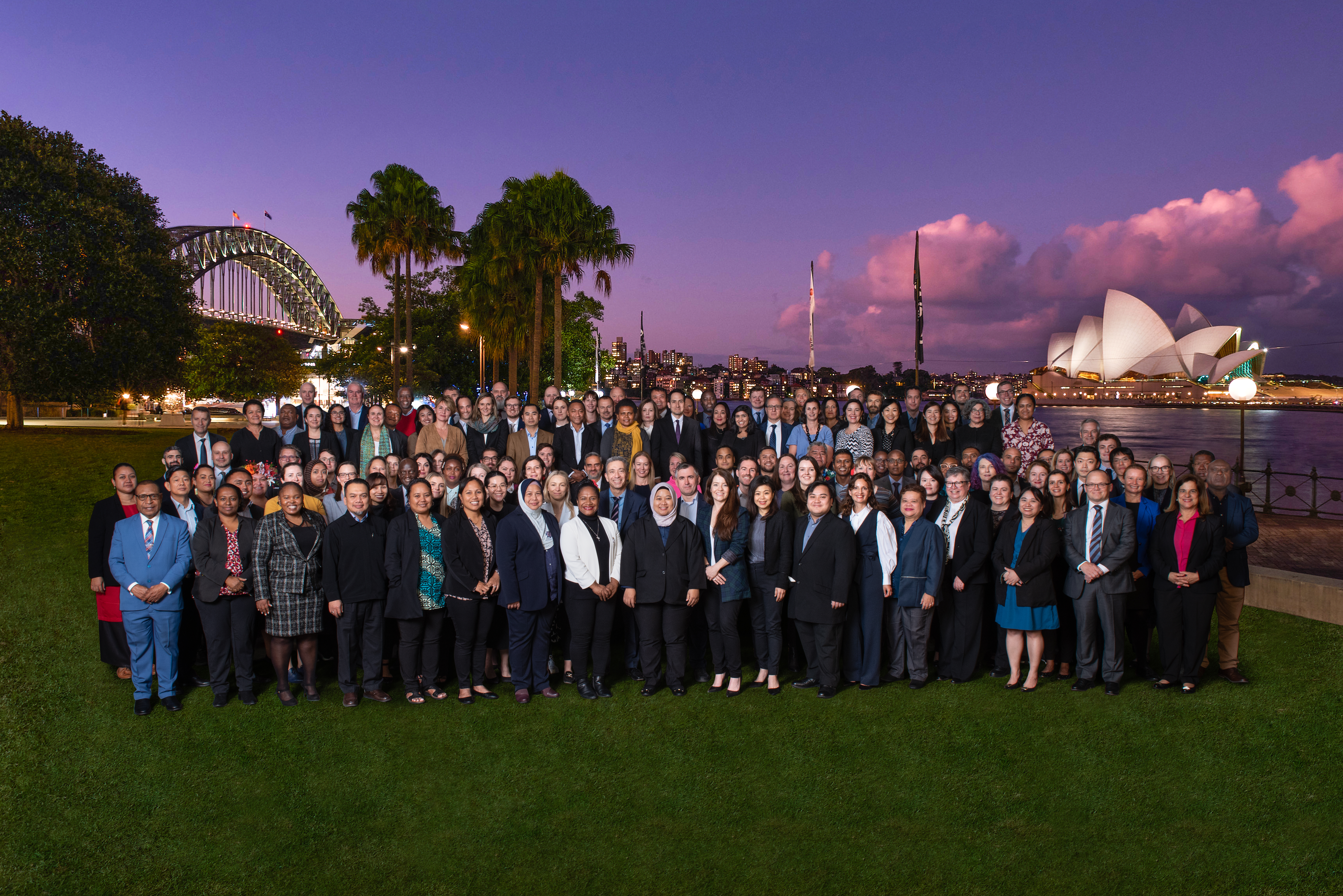 2023 AU event attendee group photo