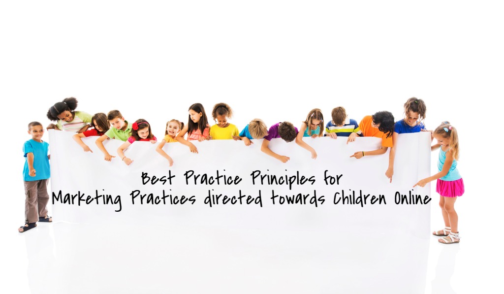 Best Practice Principles for Marketing Practices Children 
